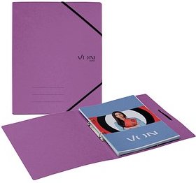 Thumbnail - VON LEITZ Ringbuch 2-Ringe violett 2,5 cm DIN A4, 1 St.