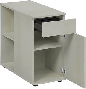 fm home office Standcontainer lichtgrau 1 Auszug 40,0 x 80,0 x 73,4 cm