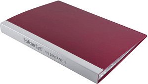FolderSys FolderSys® Sichtbuch DIN A4, 40 Hüllen bordeaux, 1 St.