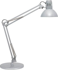 MAUL MAULstudy Schreibtischlampe silber