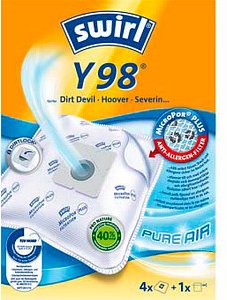 swirl® MicroPor® Plus Y 98 Staubsaugerbeutel, 4 St.