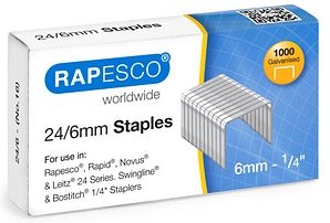 1.000 RAPESCO® Heftklammern 24/6