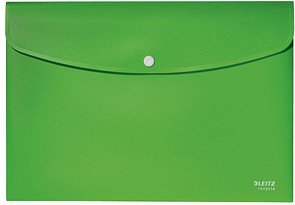 AKTION: LEITZ Dokumententasche Recycle 4678 DIN A4 grün genarbt, 1 St. mit Prämie nach Registrierung
