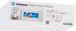 HP Fotopapier 49V51A 10,0 x 30,5 cm glänzend 250 g/qm 10 Blatt