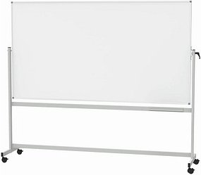MAUL Mobiles Whiteboard MAULstandard 220,0 x 120,0 cm weiß emaillierter Stahl