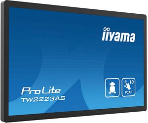 Thumbnail - iiyama ProLite TW2223AS-B2 LED-Touch-Display, schwarz, 54,6 cm (21,5 Zoll)