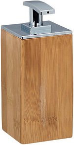 Thumbnail - relaxdays Seifenspender 10020546_0 braun Bambus 225,0 ml, 1 St.