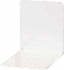 MAUL Buchstützen weiß 12,0 x 14,0 x 14,0 cm, 2 St.