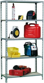 Simonrack Schwerlastregal MADERCLICK PLUS 8435104907481 grau 100,0 x 40,0 x 200,0 cm