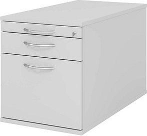 HAMMERBACHER TC20 Rollcontainer lichtgrau 3 Auszüge 42,8 x 80,0 x 51,2 cm