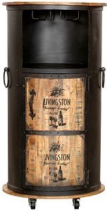 Thumbnail - Garden Pleasure Hausbar LUNI, 304068 schwarz 60,0 x 60,0 x 115,0 cm, 1 St.