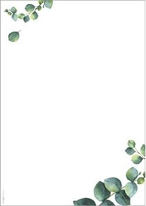 SIGEL Motivpapier weiß/grün DIN A4 90 g/m² 100 Blatt