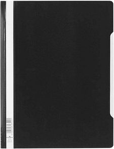 DURABLE Schnellhefter Kunststoff schwarz DIN A4 überbreit, 50 St.