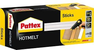 Thumbnail - Pattex Heißklebesticks HOTMELT transparent, 50 St.