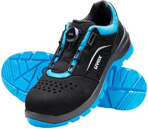 uvex unisex S1P Sicherheitsschuhe 2 xenova BOA 95582 schwarz Größe 44