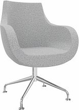 Thumbnail - fm Sessel Pirum hellgrau chrom Stoff, 1 St.