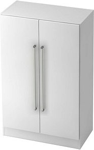 HAMMERBACHER Aktenschrank 7550 CE, V7550/W/W/CE weiß 2 Fachböden 80,0 x 42,0 x 127,0 cm