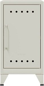 BISLEY Stahlschrank Fern Mini FERMINRH696 verkehrsweiß 1 Fachboden 38,0 x 40,0 x 72,5 cm, aufgebaut, 1 St.