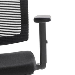 2 Mayer Armlehnen verstellbar schwarz für myLADYLIKE