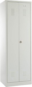 Thumbnail - LÜLLMANN Putzmittelschrank 510720 lichtgrau 60,0 x 50,0 x 180,0 cm, aufgebaut
