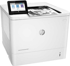 HP LaserJet Enterprise M611dn Laserdrucker weiß