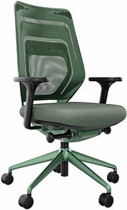 fm Bürostuhl Asiento, 4260761570860 Stoff grün, Gestell grün