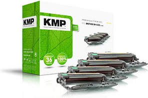 Thumbnail - KMP B-DR32 schwarz, cyan, magenta, gelb Trommel kompatibel zu brother DR-243CL, 4er-Set