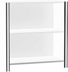 Kerkmann Aktenregal Yukon weiß 80,0 x 38,0 x 76,0 cm, 1 St.