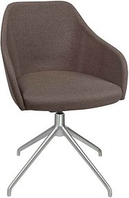 Topstar Besucherstuhl Sitness Life 2.1 SLE2111-KC8 dunkelbraun Stoff, 1 St.