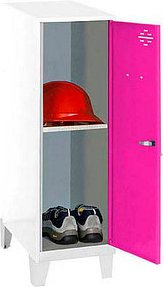 Thumbnail - Simonrack Spind SIMONLOCKER DISM weiß, pink 8425437120862, 1 Schließfach 30,0 x 50,0 x 101,5 cm