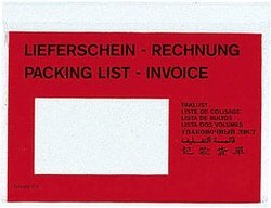 Thumbnail - VP Lieferscheintaschen Kunststoff DIN C6 250 St.