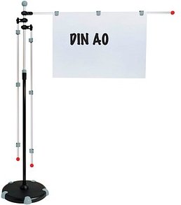 MAUL Planhalter DIN A0 schwarz Rollenfuß, 1 St.
