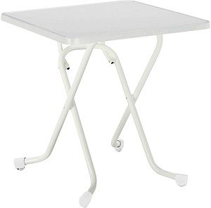 Thumbnail - BEST Gartentisch Primo weiß rechteckig 67,0 x 67,0 x 70,0 cm