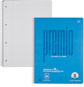 Thumbnail - Staufen® Collegeblock Premio Lineatur 21 liniert DIN A4 ohne Rand, 1 St.