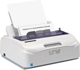 Thumbnail - Tally DASCOM® 1145 (Netzwerk / USB Schnittstelle) Nadeldrucker grau