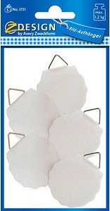 AVERY Zweckform Bildaufhänger selbstklebend für max. 1,2 kg 40,0 x 40,0 mm, 5 St.