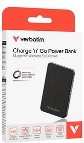 verbatim Charge 'n' Go Essentials Powerbank 5.000 mAh schwarz