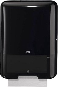 TORK Papierhandtuchspender Elevation H3 Classic 553008 schwarz Kunststoff, 1 St.