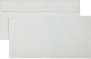 kaenguruh the world of paper Briefumschläge DIN lang ohne Fenster grau haftklebend 25 St.