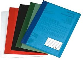 DURABLE Schnellhefter DURALUX Kunststoff farbsortiert DIN A4 überbreit, 10 St.