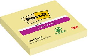 Post-it® Super Sticky Notes Haftnotizen extrastark 65412SY gelb, 1 St.