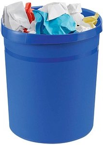 Thumbnail - HAN Grip Papierkorb 18,0 l blau, 1 St.