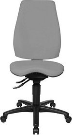 Topstar Bürostuhl Body Balance 450, BAK450T23 Stoff grau, Gestell schwarz