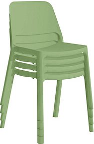 Mayer Stapelstühle myNUKE 2050 69 schilfgrün Kunststoff, 4 St.