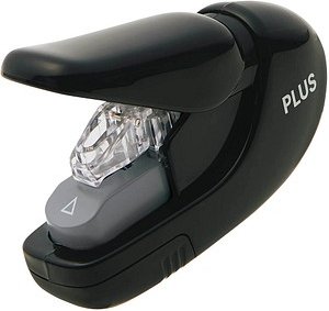 PLUS JAPAN Klammerloses Heftgerät schwarz, 1 St.