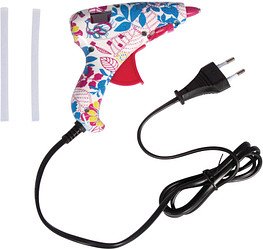 Rayher Mini Flower Power Heißklebepistole farbig, 1 St.