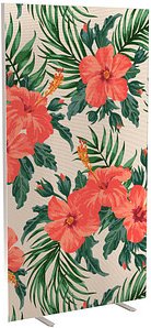 PAPERFLOW Trennwand easyScreen Garden Factory, 60181 bunt 94,0 x 173,4 cm, 1 St.