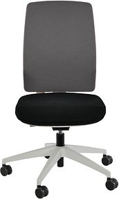 ORIGINAL STEIFENSAND Bürostuhl Eserio Stoff grau, Gestell grau