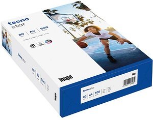 tecno Kopierpapier star DIN A4 80 g/qm 500 Blatt