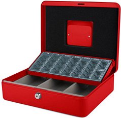 pavo Geldkassette 8008742 EURO rot